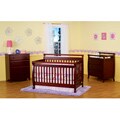 DaVinci Emily 4-in-1 Crib with Toddler Rail in Cherry