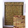 Shiraz Antique Bamboo Roman Shade (50 in. x 74 in.)