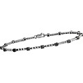 14k Gold 2ct TDW Black and White Diamond Bracelet (I-J, I3)