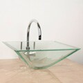 Tempered Glass Vessel Lavatory