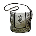 Solola Handmade Large Grey Handbag (Guatemala)