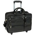 Classic Leather Rolling Briefcase