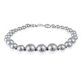 Platifina Graduated Bead Bracelet