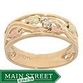 Black Hills Gold Diamond Ring