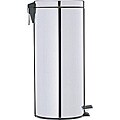 Stainless Steel 17.5-quart Step-open Trash Can