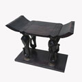 Handcrafted Elephant Head Stool (Ghana)