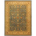 Hand-spun Antique Mahal Wool Rug (7'6 x 9'6)