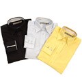 Raffi Men's Button-down Solid Woven Shirt