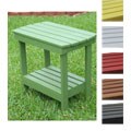 Two Tier Indoor/ Outdoor Wood Side Table