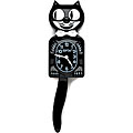 Black Kit-Cat Classic Gentleman Clock