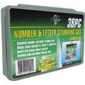 Deluxe Number and Letter 38-piece Stamping Set
