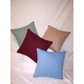 Brushed Twill 18-inch Decorative Pillows (Set of 2)