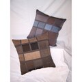 Geometric Tweed Pillows (Set of 2)