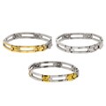 More resources for Stylish Long Long Open Link Magnetic Bracelet with Push Clasp