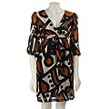 Eliza J Women's Chiffon Tie-front Dress