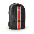 DadGear Red Center Stripe Diaper Backpack