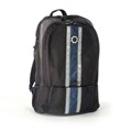 DadGear Blue Center Stripe Diaper Backpack