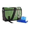 DadGear Green Retro Stripe Diaper Bag