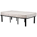 Black Steel Twin-size Mattress Bed Frame