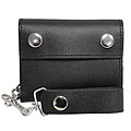 BT Sport Men's Leather Bi-fold Wallet with Chain