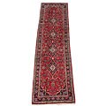 Discuss hot topics about Persian Kashan rug here Persian Kashan Red/ Navy Wool Rug (2'6 x 9'6)