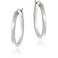 Sterling Silver 25mm Hoop Earrings