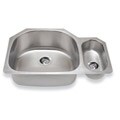 DeNovo Double D-Shape Undermount Sink