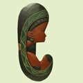 Handmade 'A Mother's Love' Carved Wall Hanging (Ghana)
