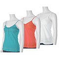 DoBe Women's Spaghetti Strap Lace Accent Top