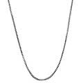10k White Gold 18-inch Box Chain