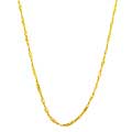 10k Yellow Gold 18-inch Singapore Chain Necklace