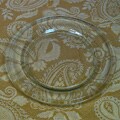 French La Rochere Bee Embossed 6-piece Dessert Plate Set