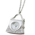 Manhattan 'Handbag' Pendant Quartz Necklace