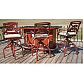 Aspen Granite 5-piece Patio Bar Set
