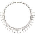 Icz Stonez Sterling Silver Cubic Zirconia Cleopatra Necklace