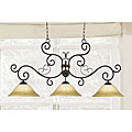 Iron 3-light Island Chandelier