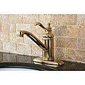 Templeton Polished Brass Centerset Bathroom Faucet