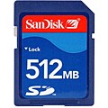 SanDisk 512MB SD Memory Card (Case of 5)
