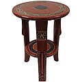 Handmade Round Fanti Leg Table (Ghana)