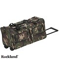 Rockland Camouflage 22-inch Rolling Duffel Bag