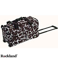 Rockland Giraffe 22-inch Carry On Rolling Duffel Bag