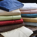 Hemstitch 400 Thread Count Solid Pillowcases (Set of 2)