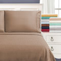 Egyptian Cotton 650 Thread Count Striped Sheet Set