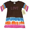 JoJo Designs Baby Girl's 'Love' Tie-dye Dress