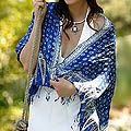 Silk 'Awakening' Batik Scarf (Indonesia)