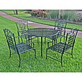 Five-piece Wrought Iron Patio Set