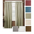 Thermal Backed Iridescent Curtain Panel Pair