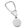 Sterling Essentials Sterling Silver Italian Disc Key Chain