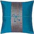 Blue Thai Silk Cushion Cover