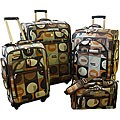 American Flyer Quattro 4-piece Euro Luggage Set
